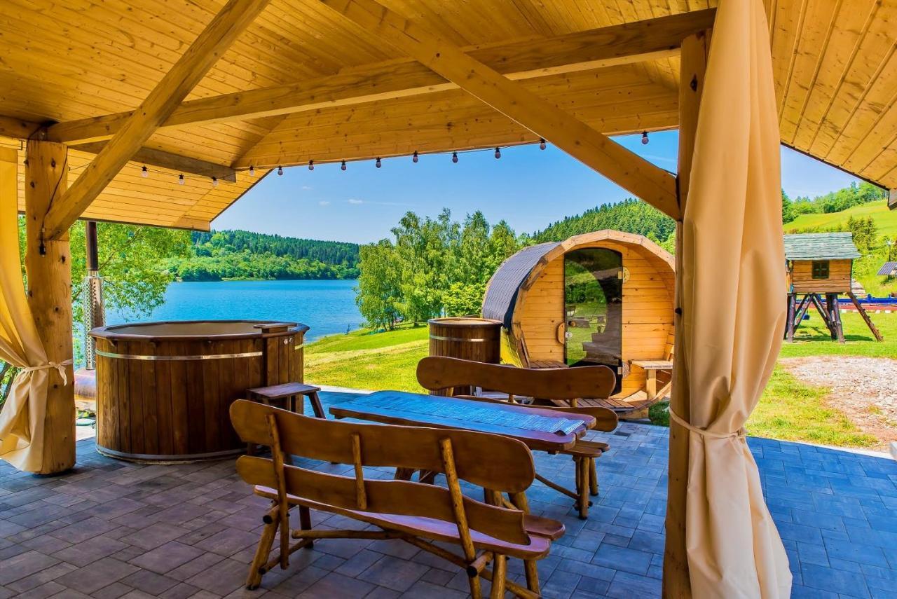 Domki Dobra Miejscowka 50 M Od Jeziora Solinskiego Sauna Jacuzzi 504-978-418 Polańczyk Buitenkant foto
